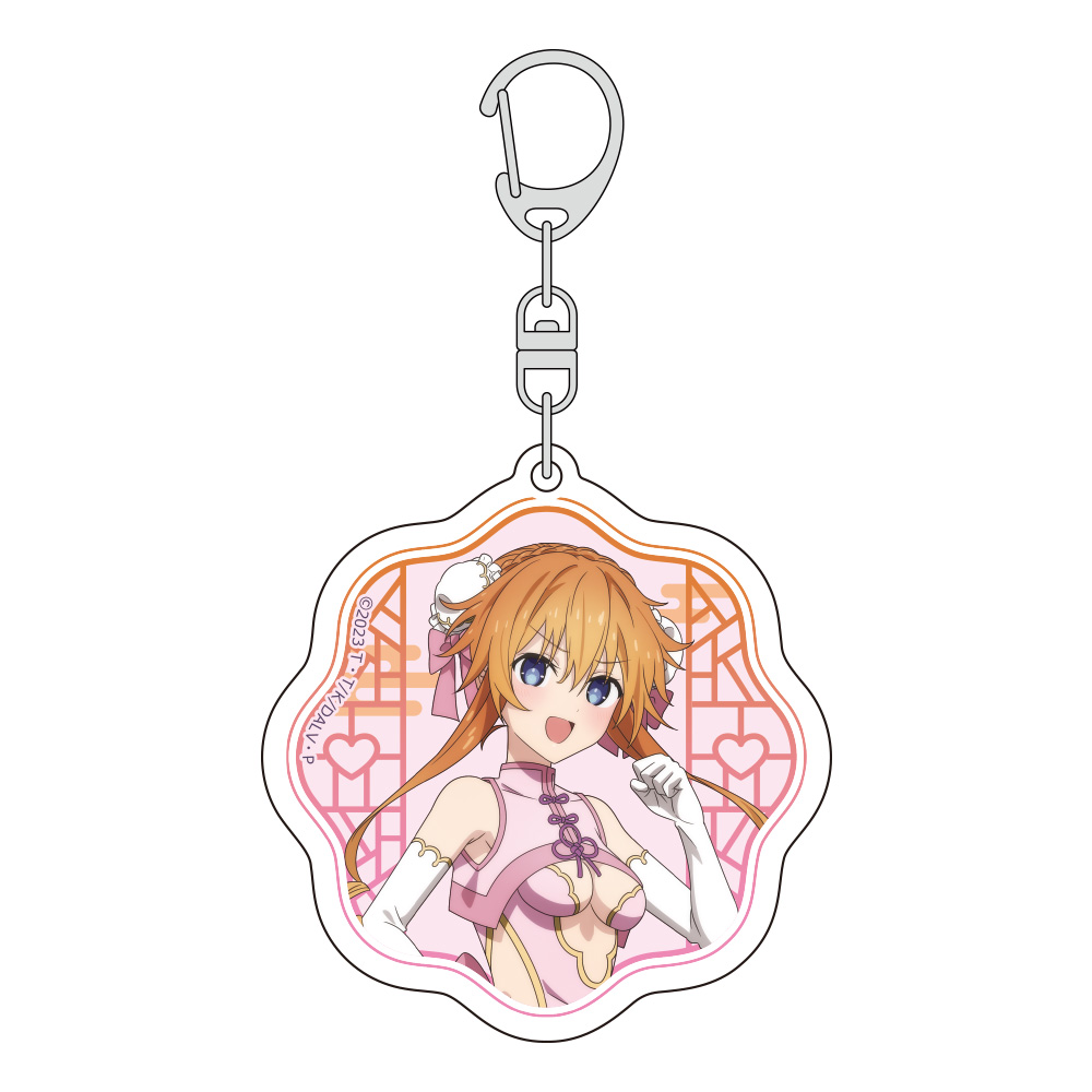 デート・ア・ライブⅤ_描き下ろしアクリルキーホルダー（八舞耶倶矢／パステルチャイナ）