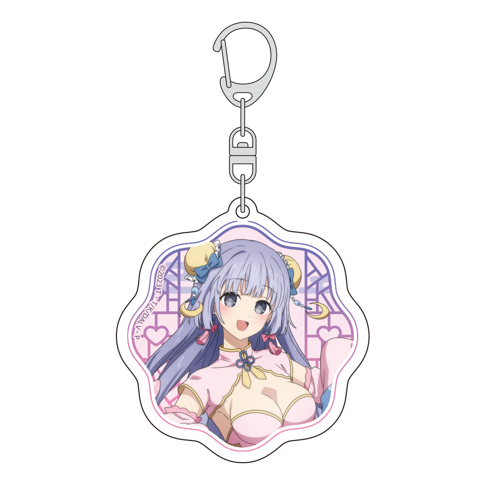 デート・ア・ライブⅤ_描き下ろしアクリルキーホルダー（誘宵美九／パステルチャイナ）