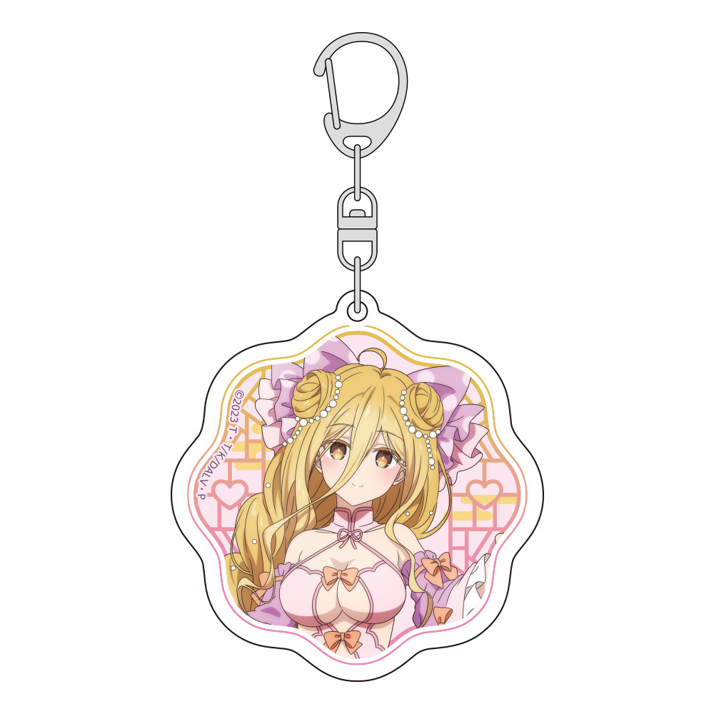 デート・ア・ライブⅤ_描き下ろしアクリルキーホルダー（星宮六喰／パステルチャイナ）