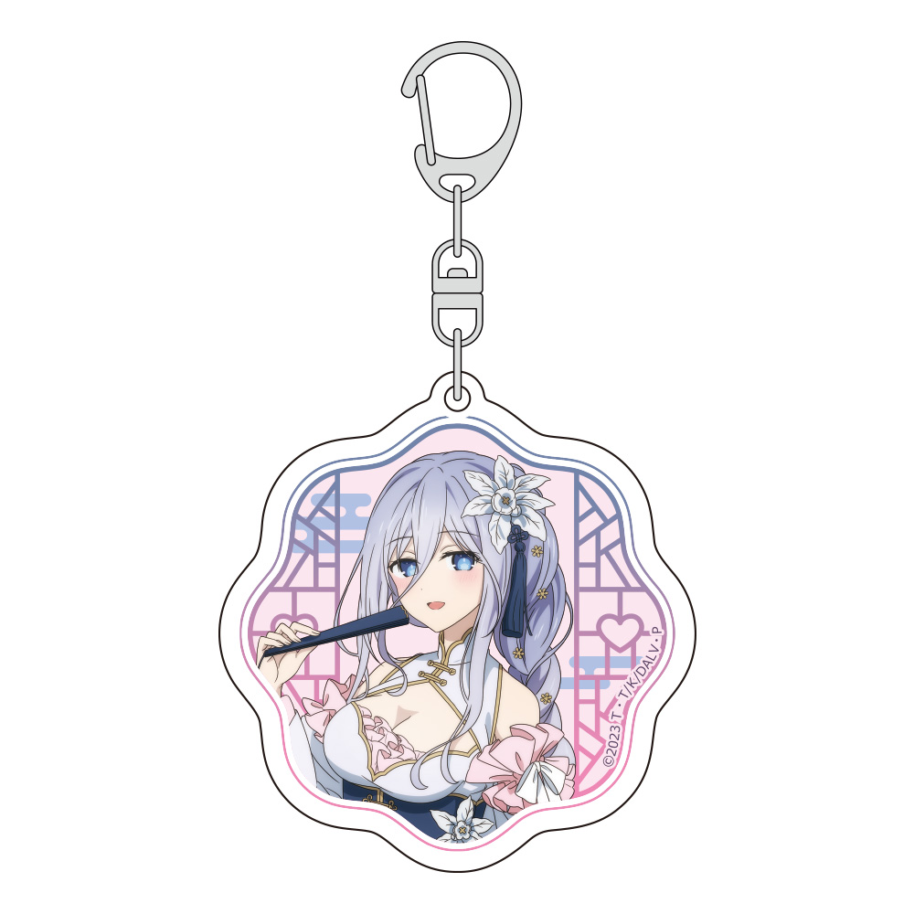 デート・ア・ライブⅤ_描き下ろしアクリルキーホルダー（崇宮澪／パステルチャイナ）