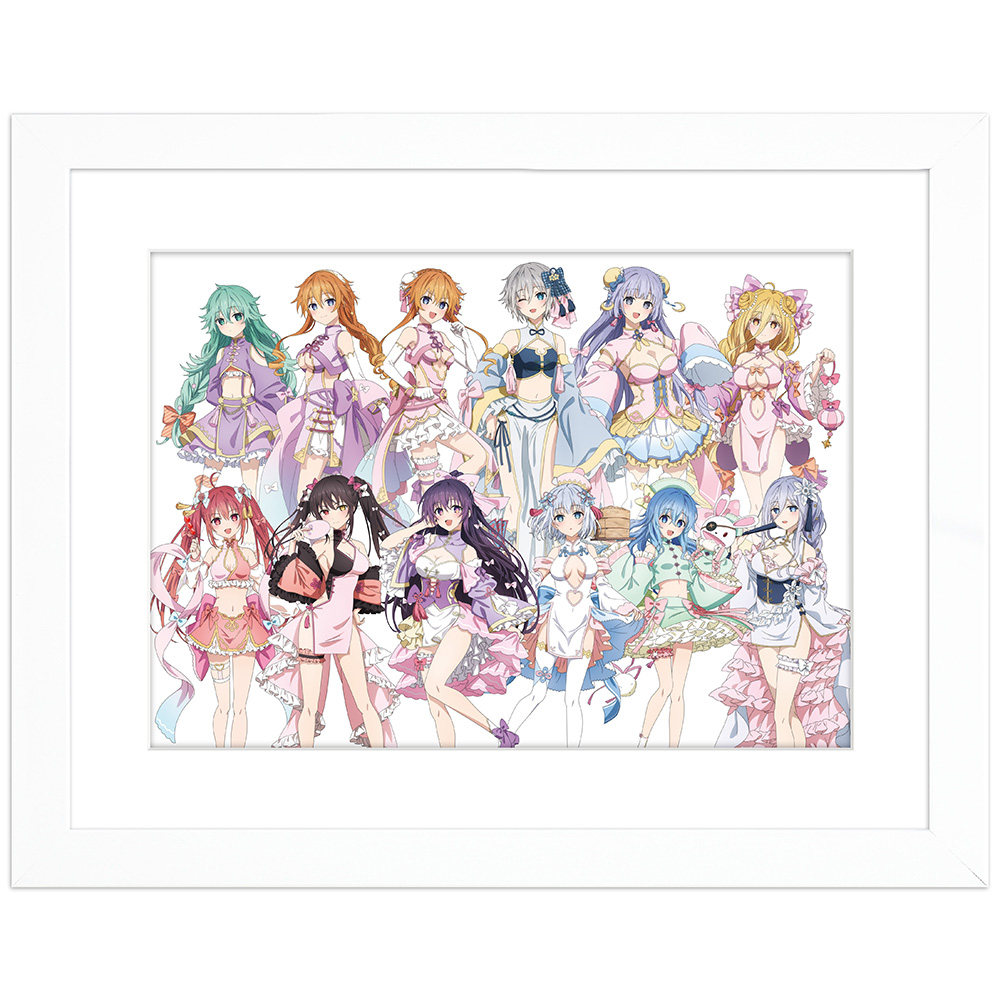 デート・ア・ライブⅤ_描き下ろしキャラファイングラフ（パステルチャイナ）A3