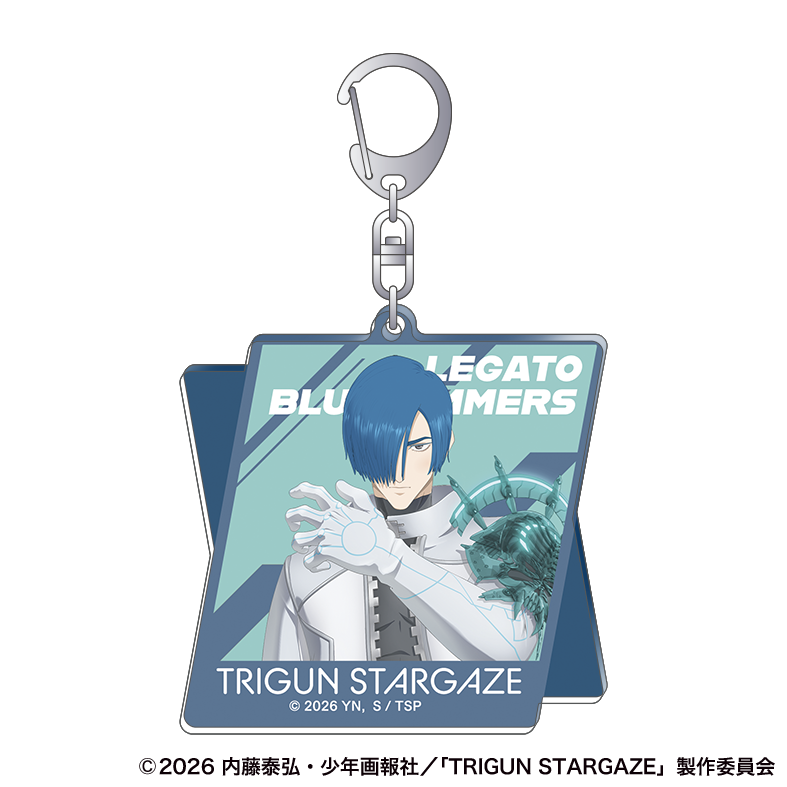 TRIGUN STARGAZE_アクリルキーホルダー／レガート・ブルーサマーズ