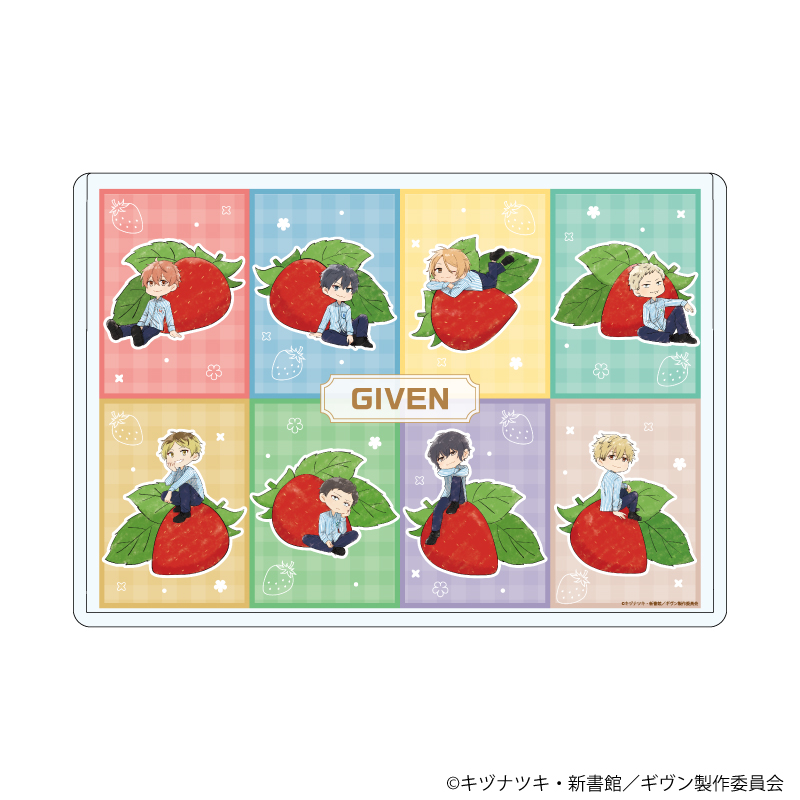 映画 ギヴン 海へ_キャラクリアケース03/いちごver.(グラフアートイラスト)
