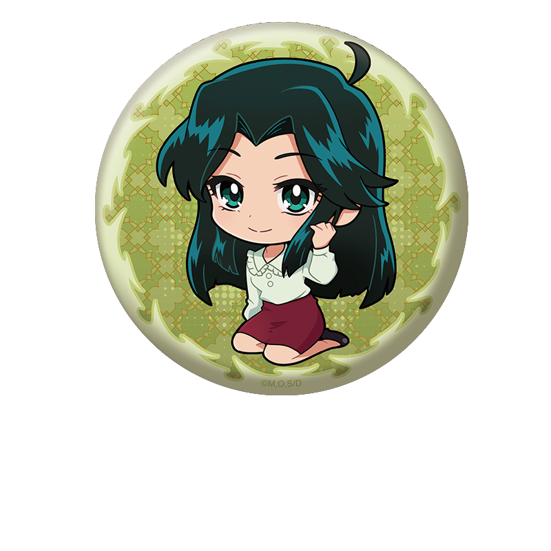 地獄先生ぬ?べ?_ぺたん娘缶バッジ 高橋 律子