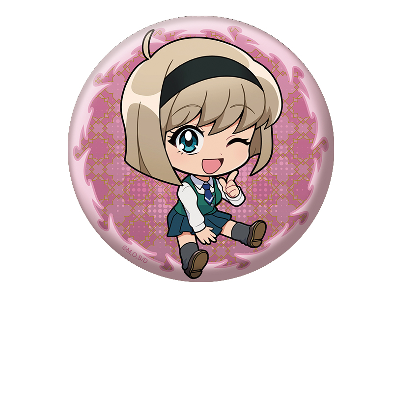 地獄先生ぬ?べ?_ぺたん娘缶バッジ 細川 美樹