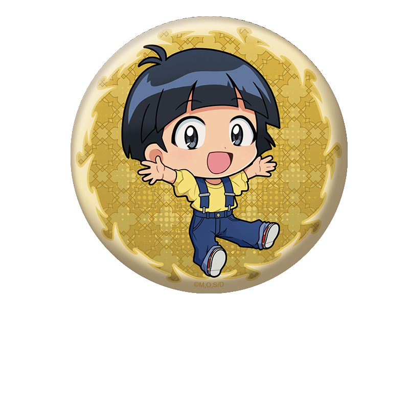 地獄先生ぬ?べ?_ぺたん娘缶バッジ 栗田 まこと