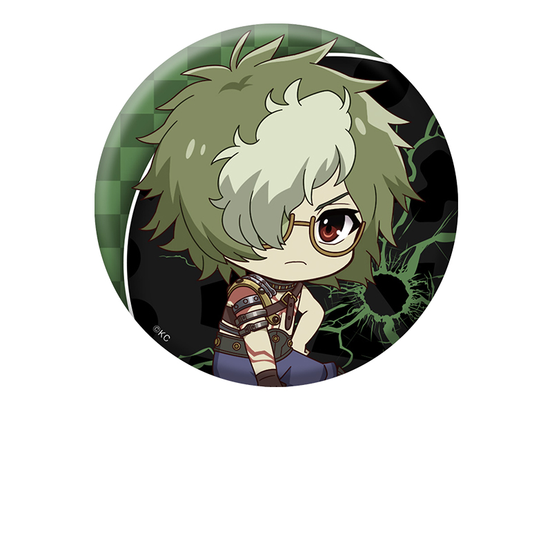 甲鉄城のカバネリ_ぺたん娘缶バッジ 生駒