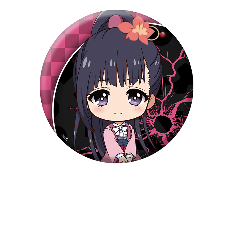 甲鉄城のカバネリ_ぺたん娘缶バッジ 菖蒲