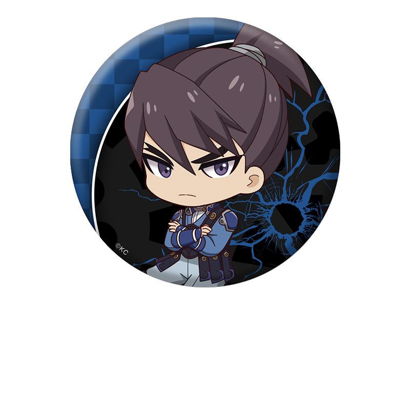 甲鉄城のカバネリ_ぺたん娘缶バッジ 来栖