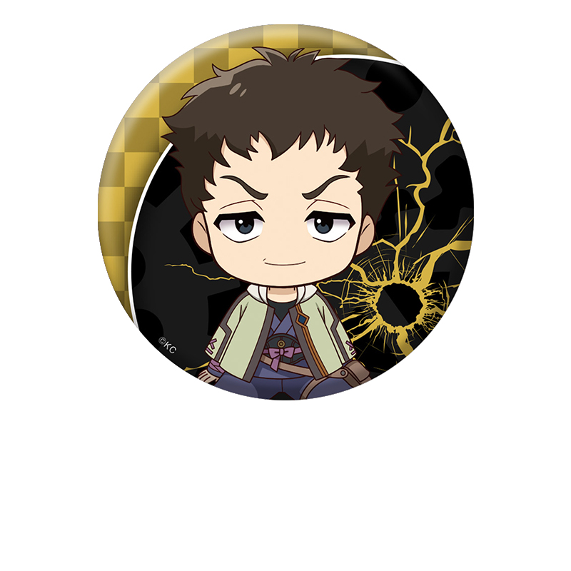 甲鉄城のカバネリ_ぺたん娘缶バッジ 逞生