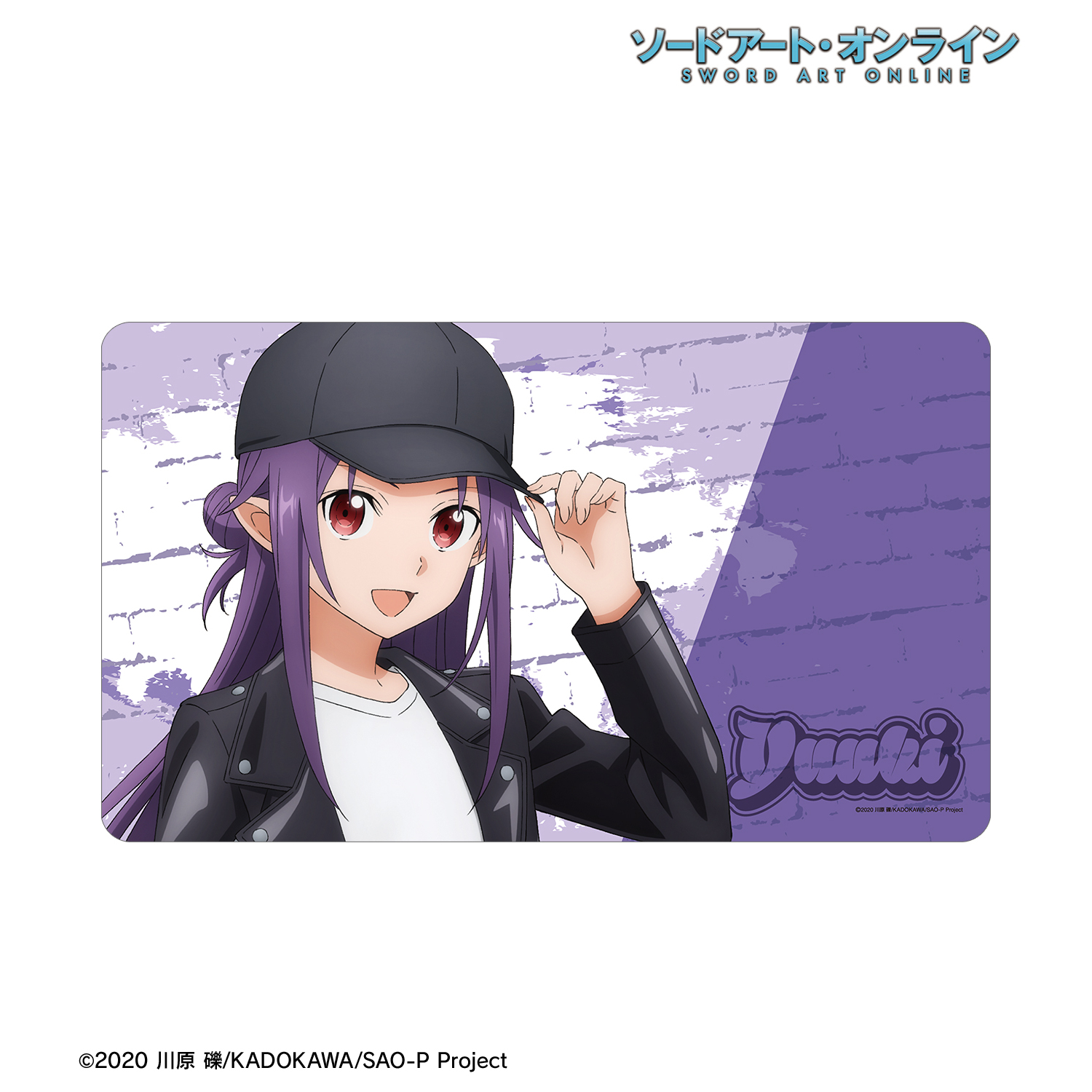 ソードアート・オンライン_描き下ろし ユウキ ライダースジャケットver. マルチデスクマット