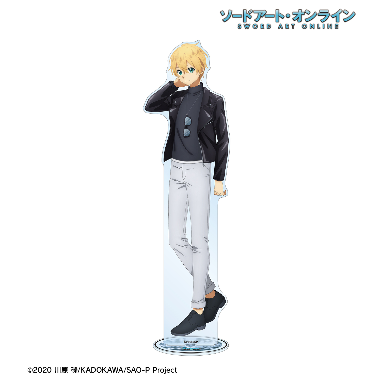 ソードアート・オンライン_描き下ろし ユージオ ライダースジャケットver. 特大アクリルスタンド