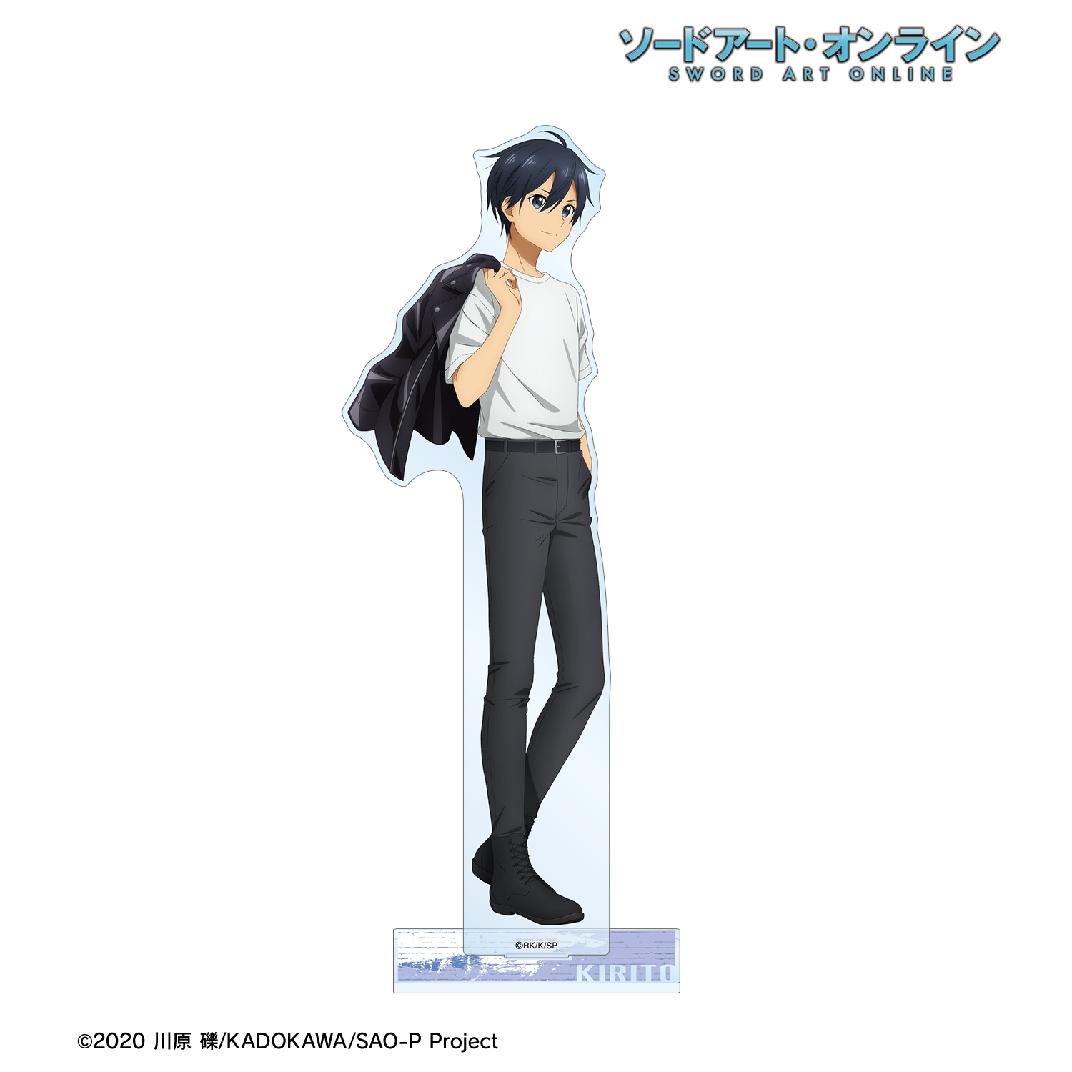 ソードアート・オンライン_描き下ろし キリト ライダースジャケットver. BIGアクリルスタンド