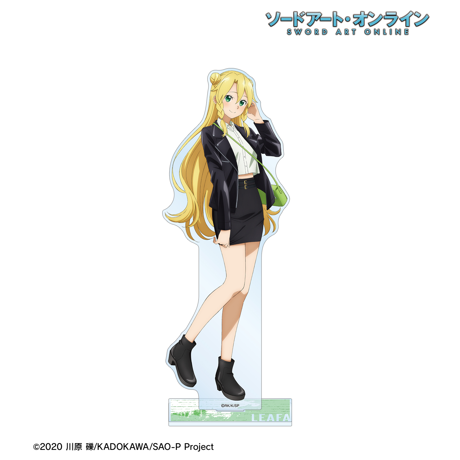 ソードアート・オンライン_描き下ろし リーファ ライダースジャケットver. BIGアクリルスタンド