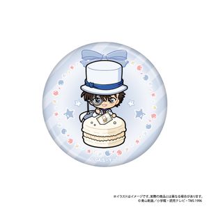 名探偵コナン_丸型缶バッジ 怪盗キッドSD（マカロンvol.2）