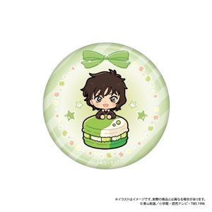 名探偵コナン_丸型缶バッジ 世良真純SD（マカロンvol.2）