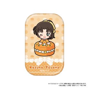 名探偵コナン_長方形型缶バッジ 遠山和葉SD（マカロンvol.2）