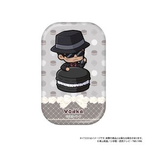 名探偵コナン_長方形型缶バッジ ウォッカSD（マカロンvol.2）