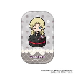 名探偵コナン_長方形型缶バッジ ベルモットSD（マカロンvol.2）