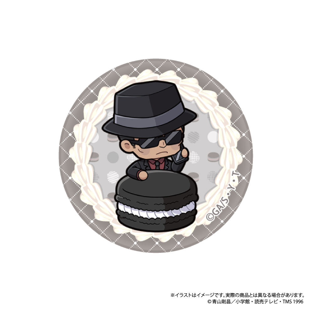 名探偵コナン_ガラスマグネット ウォッカSD（マカロンvol.2）