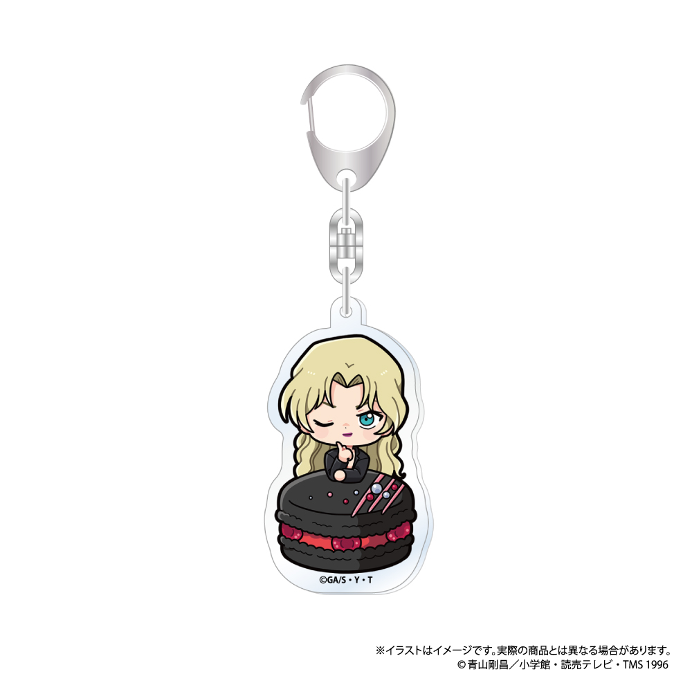 名探偵コナン_アクリルキーホルダー ベルモットSD（マカロンvol.2）	
