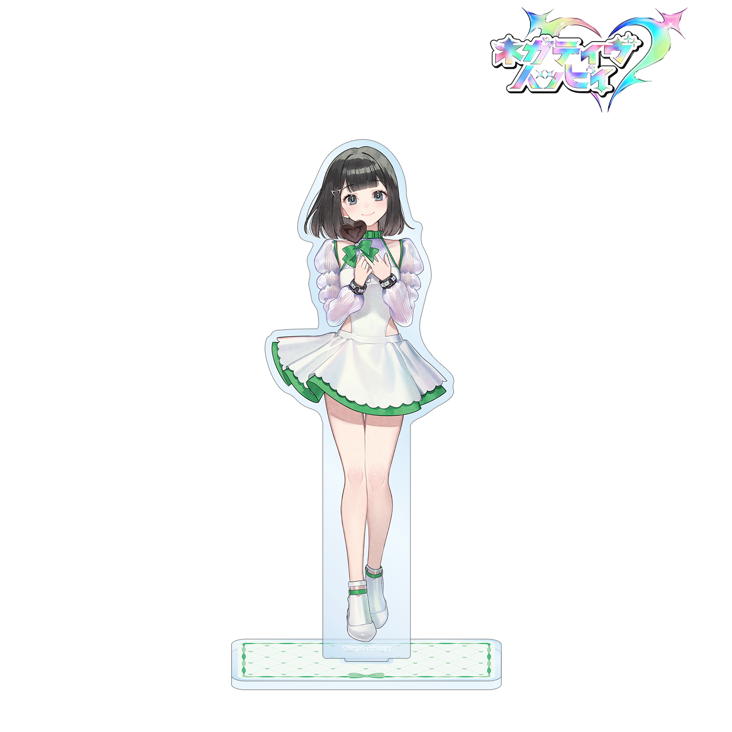 ネガティヴハッピィ_撮り下ろし マナカ バレンタインver. BIGアクリルスタンド