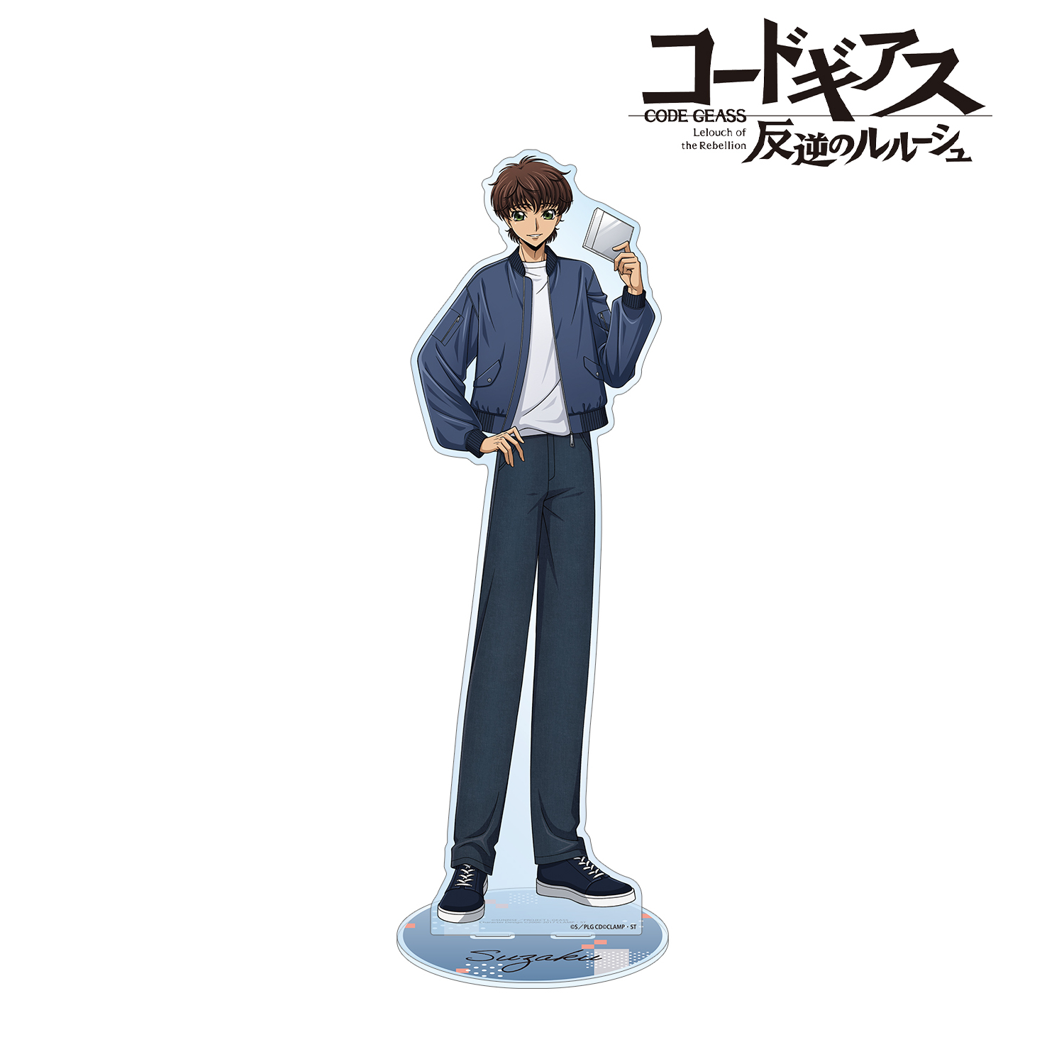 コードギアス 反逆のルルーシュ_描き下ろし スザク 音楽ver. 特大アクリルスタンド