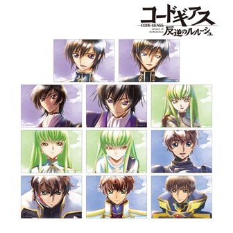 コードギアス 反逆のルルーシュ_キャラクター万能ラバーマット 「黒の