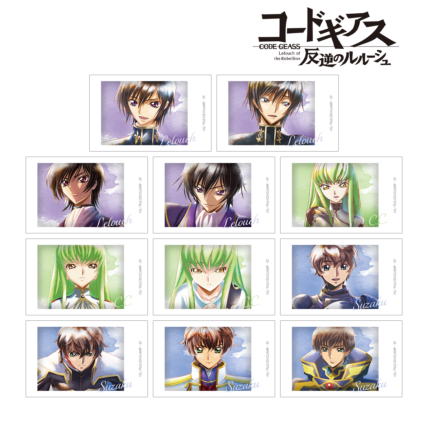 コードギアス 反逆のルルーシュ_トレーディング Ani-Art aqua label イラストカード(単位/コンプリートBOX)【BOX/11パック入り】