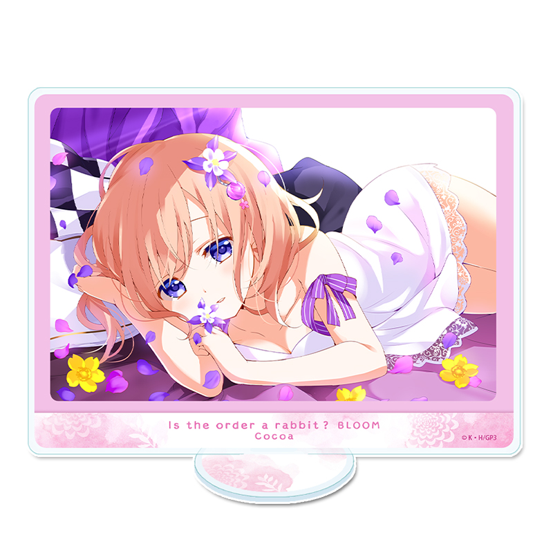 ご注文はうさぎですか？BLOOM_アクリルビジュアルボード 【ココア】 