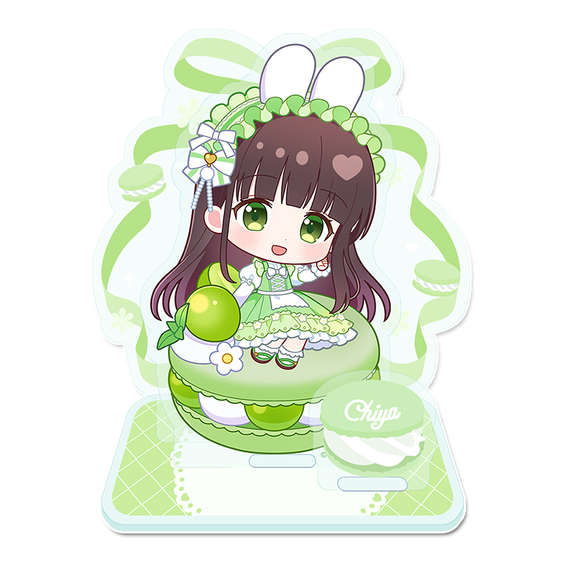 ご注文はうさぎですか？BLOOM_ぷちちょこミニアクリルジオラマ 【千夜】 マカロンver.