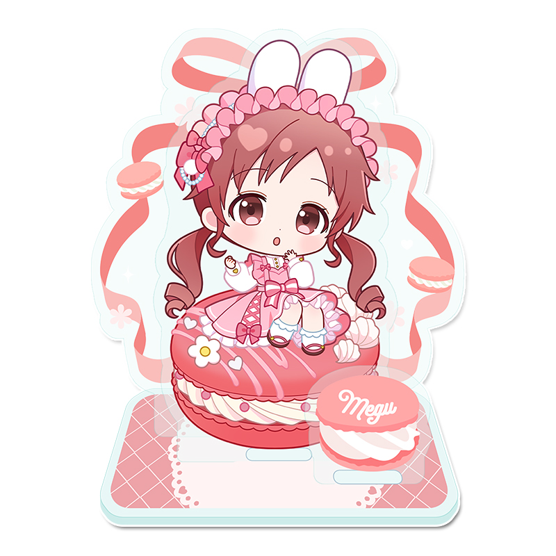 ご注文はうさぎですか？BLOOM_ぷちちょこミニアクリルジオラマ 【メグ】 マカロンver.