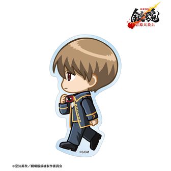 銀魂．_描き下ろし 沖田総悟 アクリルスタンド(大) 屋台食べ歩きVer