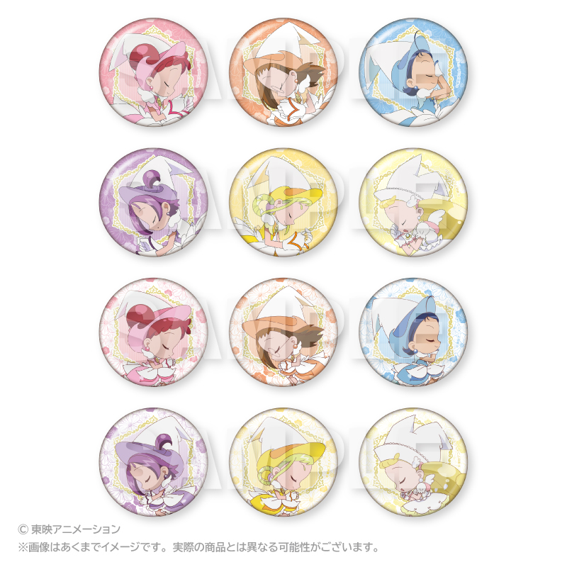 おジャ魔女どれみ_トレーディング缶バッジ　【BOX／12個入り】