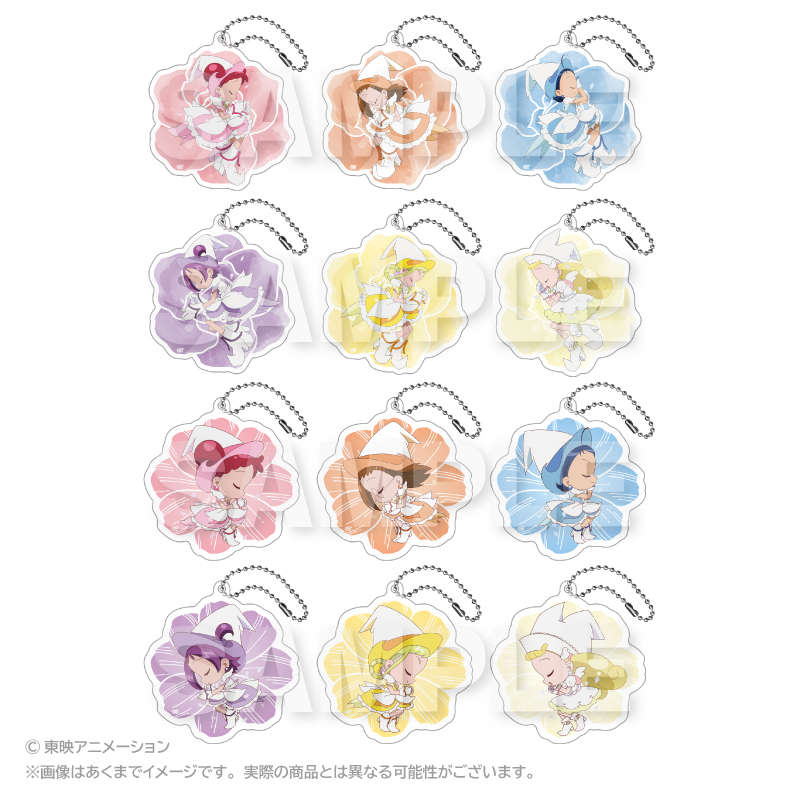 おジャ魔女どれみ_トレーディングアクリルキーホルダー　【BOX／12個入り】