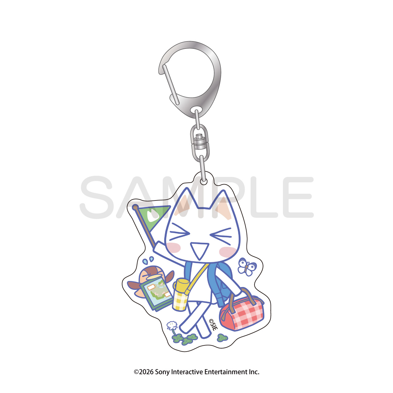 どこでもいっしょ_ピクニックでもいっしょ アクリルキーホルダー <トロ>