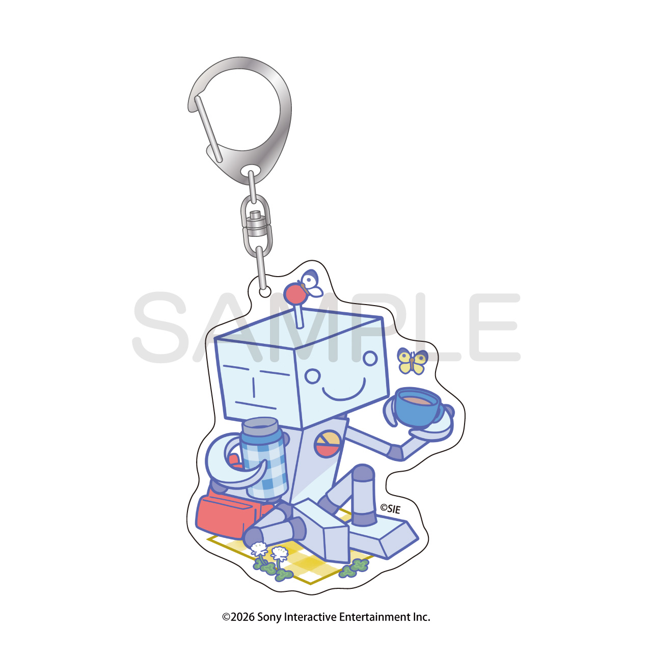 どこでもいっしょ_ピクニックでもいっしょ アクリルキーホルダー <スズキ >