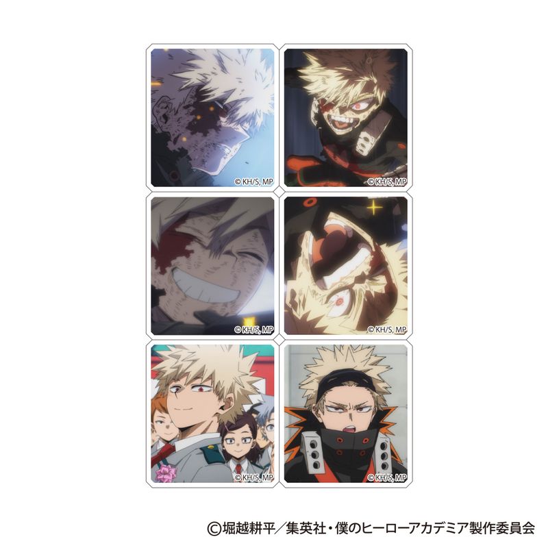 僕のヒーローアカデミア_アクリルブロックシール B 爆豪勝己 | 僕の