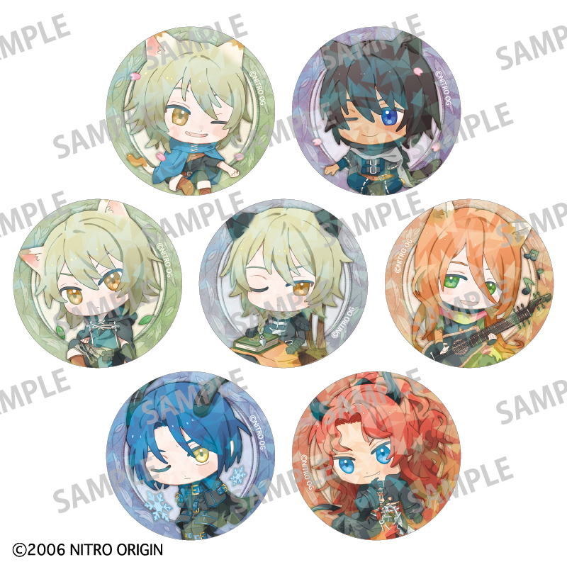 Lamento -BEYOND THE VOID-_トレーディングホログラム缶バッジ　vol.2　【BOX／7個入り】