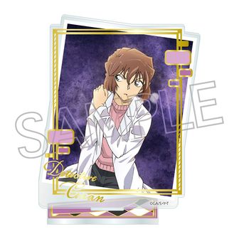 名探偵コナン_ちょいデカホロ缶バッジ 花冠-flow in the wind-（灰原