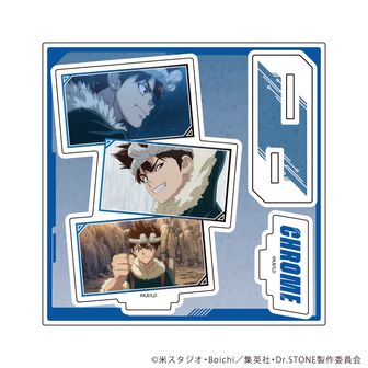 Dr.STONE_(57mm)_ホログラム缶バッジ 04/スタンリー・スナイダー(公式