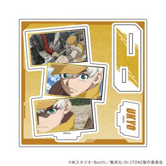 Dr.STONE_(57mm)_ホログラム缶バッジ 04/スタンリー・スナイダー(公式