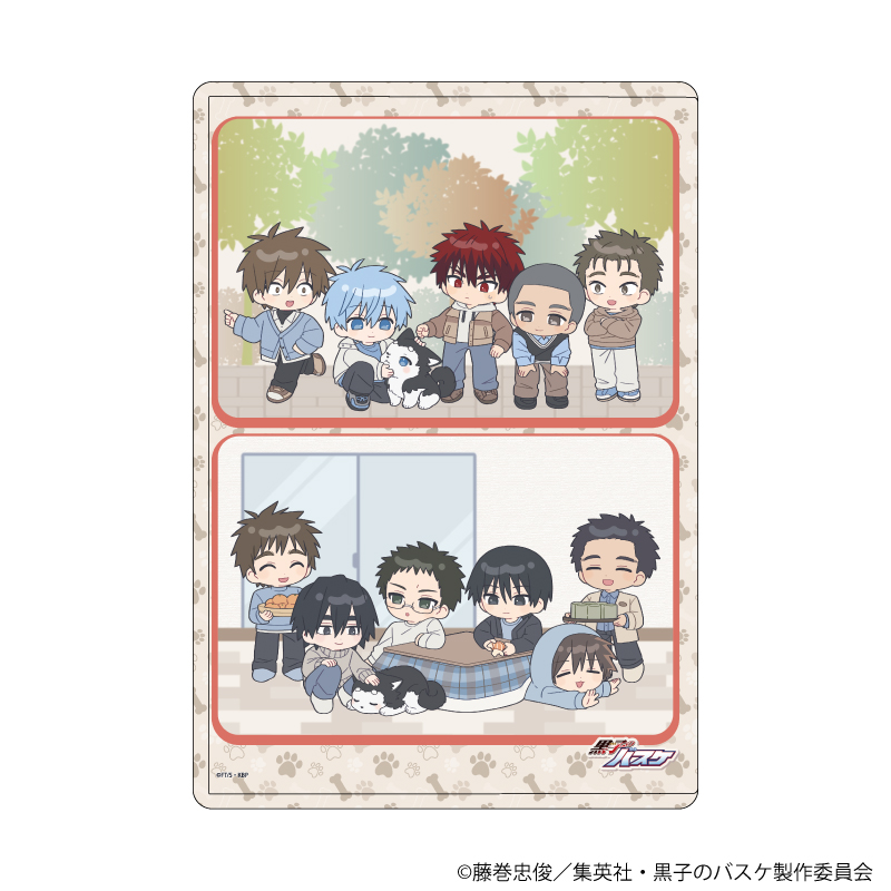 黒子のバスケ_キャラクリアケース45/テツヤ2号といっしょver. A(ミニキャライラスト)