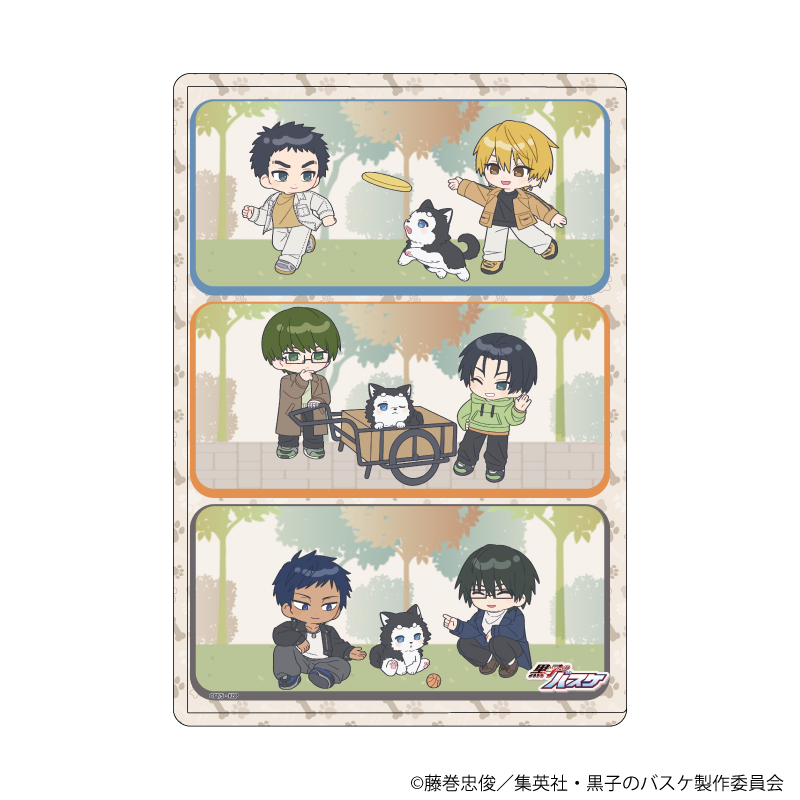 黒子のバスケ_キャラクリアケース46/テツヤ2号といっしょver. B(ミニキャライラスト)