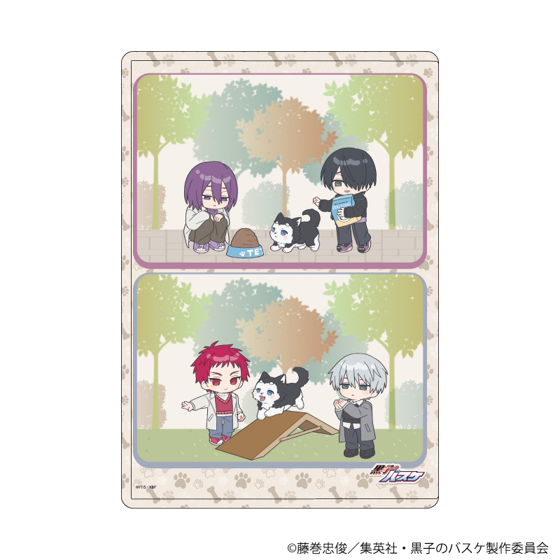 黒子のバスケ_キャラクリアケース47/テツヤ2号といっしょver. C(ミニキャライラスト)