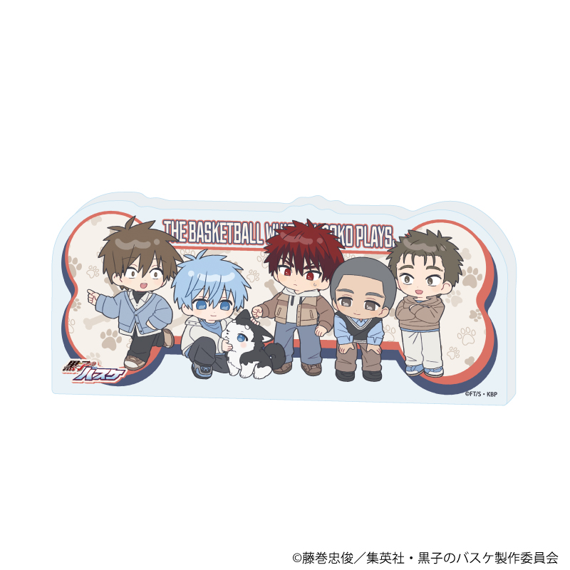 黒子のバスケ_コレクションボトル17/誠凛A テツヤ2号といっしょver.(ミニキャライラスト)