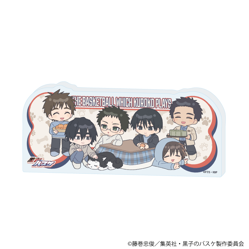 黒子のバスケ_コレクションボトル18/誠凛B テツヤ2号といっしょver.(ミニキャライラスト)