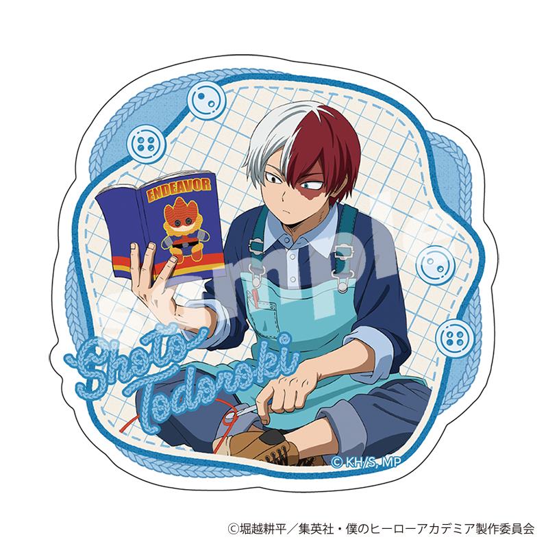 僕のヒーローアカデミア_ステッカー 編め！あみぐるみ (轟 焦凍)