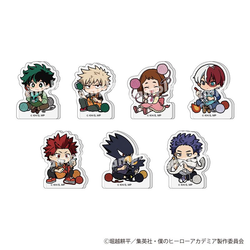 僕のヒーローアカデミア_トレーディングミニアクリルブロック 編め