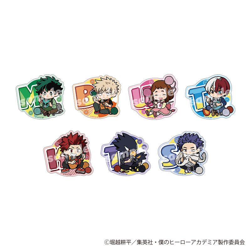 僕のヒーローアカデミア_ステッカー 編め！あみぐるみデフォルメ (緑谷